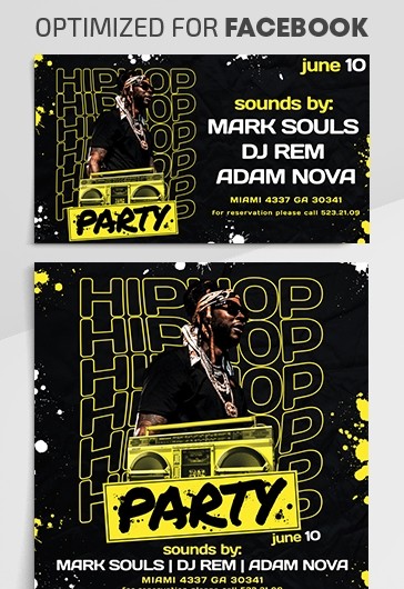 Festa de Hip Hop no Facebook