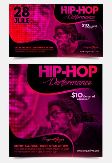 Actuación de Hip Hop en Facebook