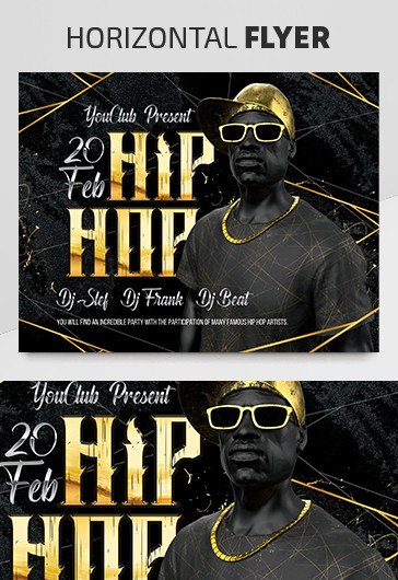 1000+ Free Hip Hop Flyer Templates (PSD) - By ElegantFlyer