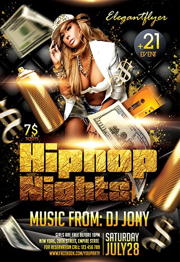 Hiphop Nights Flyer