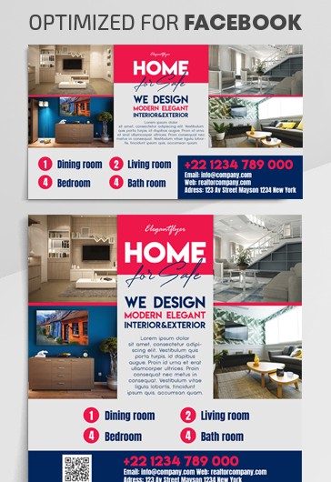 Casa à venda no Facebook.