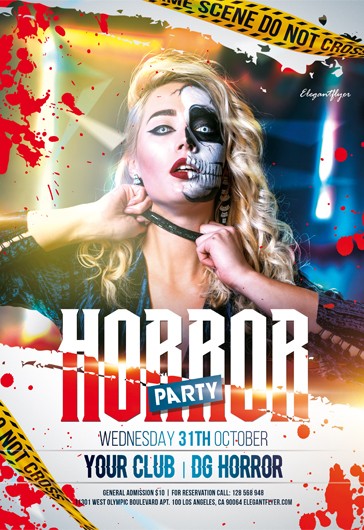 Horror Party Flyer - Halloween