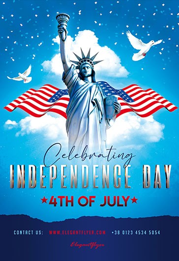 Independence Day Holiday Flyer