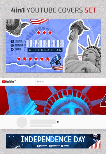 Independence Day Youtube - Youtube Templates