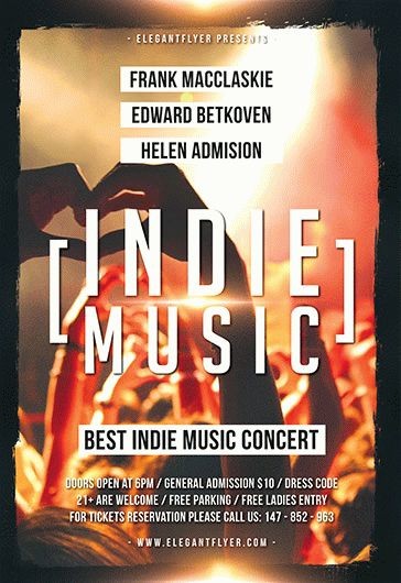 Indie Music Flyer