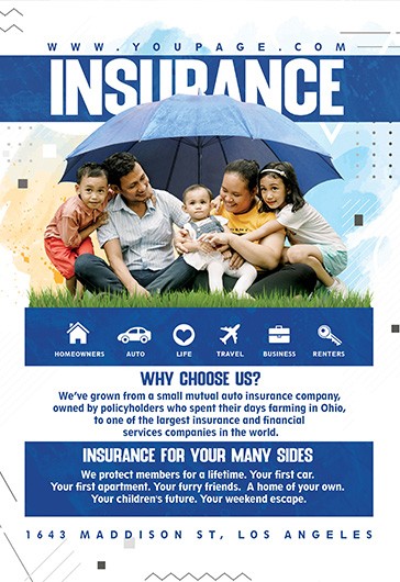 Flyer d'assurance - Assurance