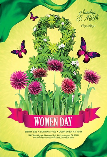 International Women Day V02 Flyer