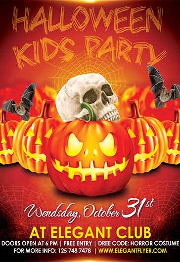 Kinder Halloween Party