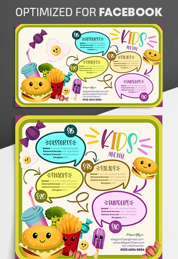 Kids Menu Instagram