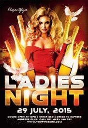 Ladies Night Design V02 Flyer
