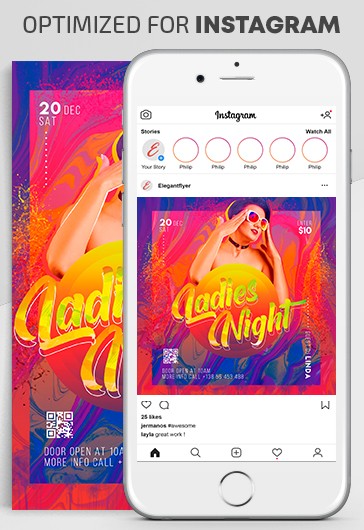 Ladies Night Instagram
