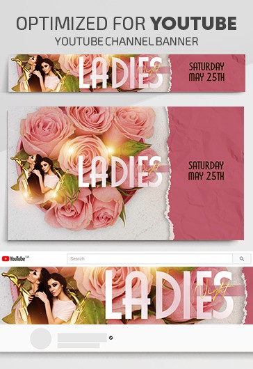 Festa de Noite das Mulheres no Youtube