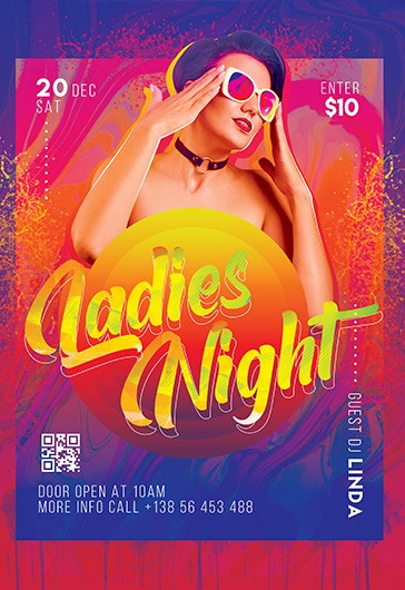 Ladies Night Flyer