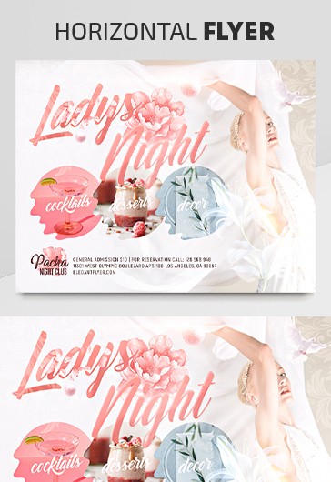 ''Plakat na wieczór dla kobiet''