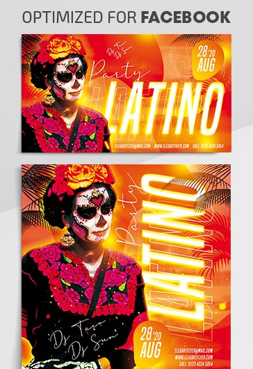 Latino Party Facebook - Facebook Templates