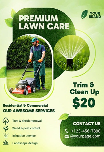 Lawn Service Flyer