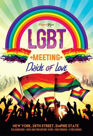 LGBT Treffen Flyer - Gemeinschaft