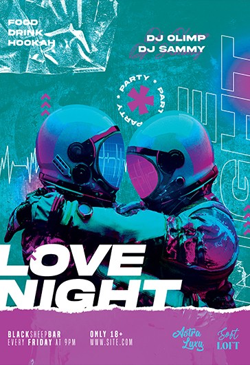 Love Night Flyer