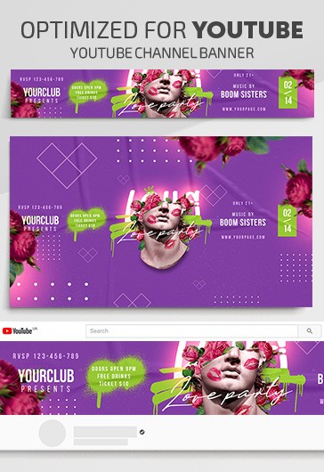 Festa d'amore di Youtube.