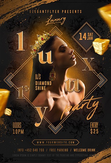 Luxury Party Flyer - Luxury