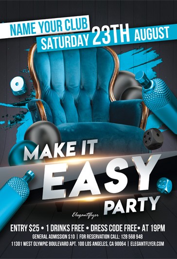 Make it Easy Party Flyer