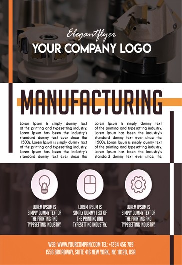 Manufacturing Flyer - Manufacturing