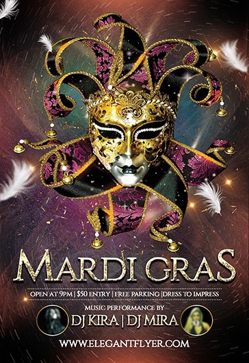 Mardi Gras Flyer
