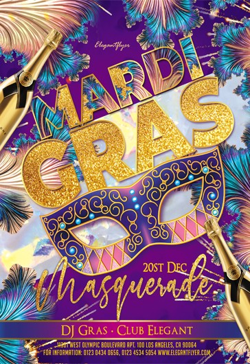 Karnawałowy bal maskowy