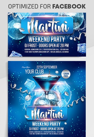 Martini Weekend Party Facebook