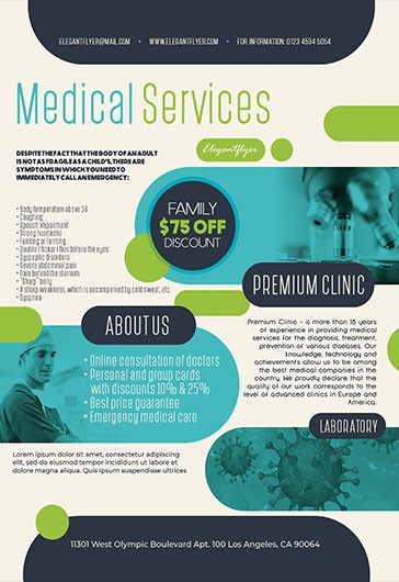 Volantino servizi medici