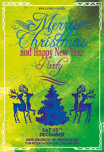 Merry Christmas and Happy New Year Party V2