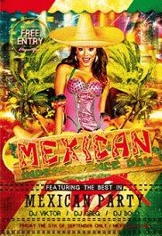 Mexican Party Flyer