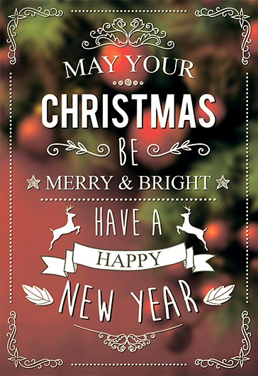 Minimal Christmas Flyer