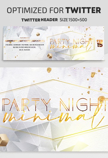 Minimal White Party