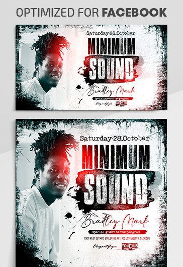 Facebook mínimo de som