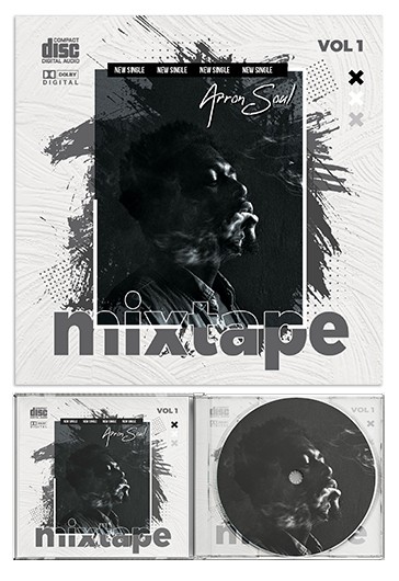 Lanzamiento de mixtape - Portada del CD