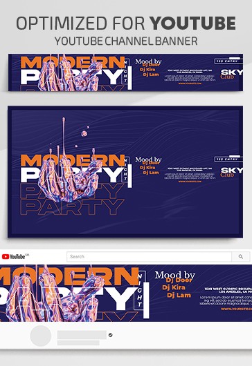 Festa moderna di Youtube - Modelli di Youtube