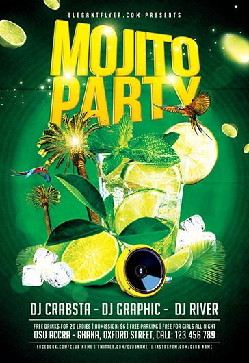 Mojito Ice Party - Green