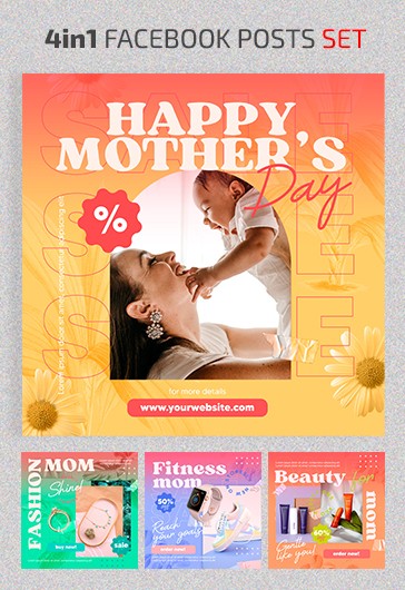 Día de la Madre Venta Facebook - Publicar