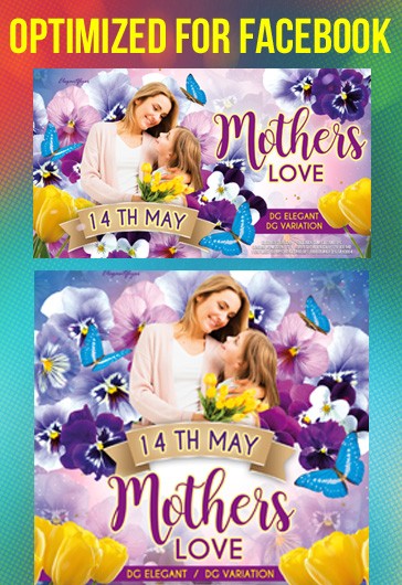 Mother’s Love - Facebook Templates