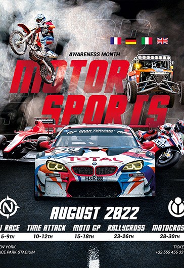 Motorsports Flyer - Sports