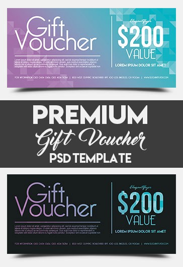 Multipurpose - Premium Gift Certificate PSD Template - 10020277 | by ...