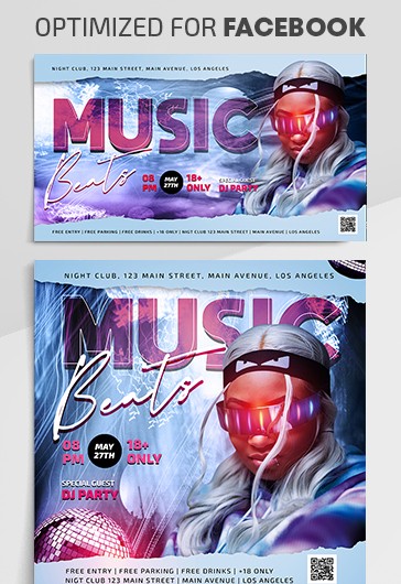 Music Beats Facebook