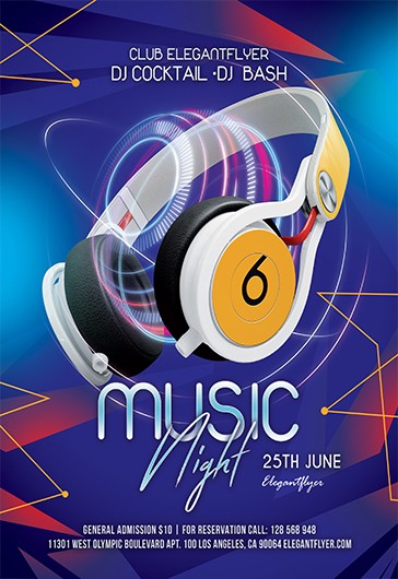 Music Night Flyer
