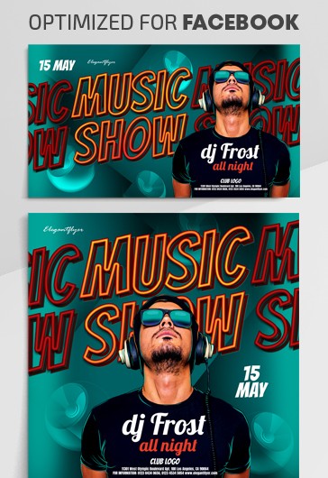 Show de música no Facebook