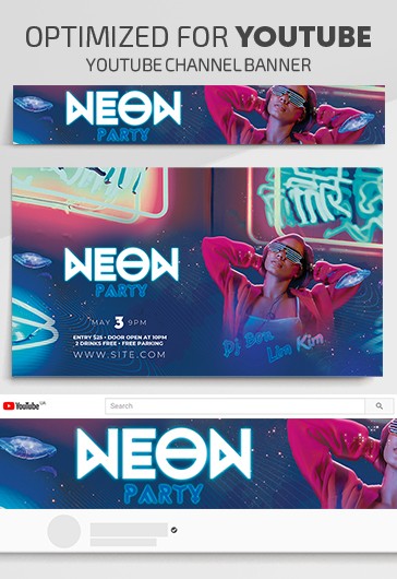 Neon Party na YouTube