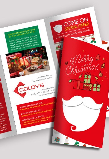 Folleto Tríptico de Año Nuevo