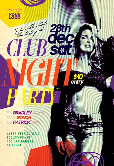 Night Club Plakat