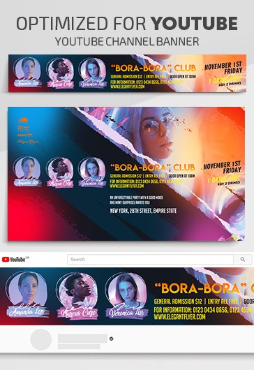 Night Party Youtube - Youtube Templates