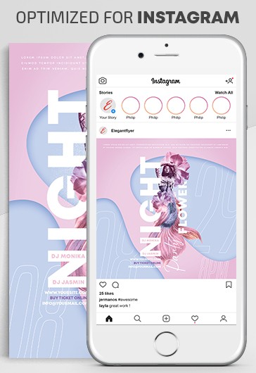 Night Party Instagram